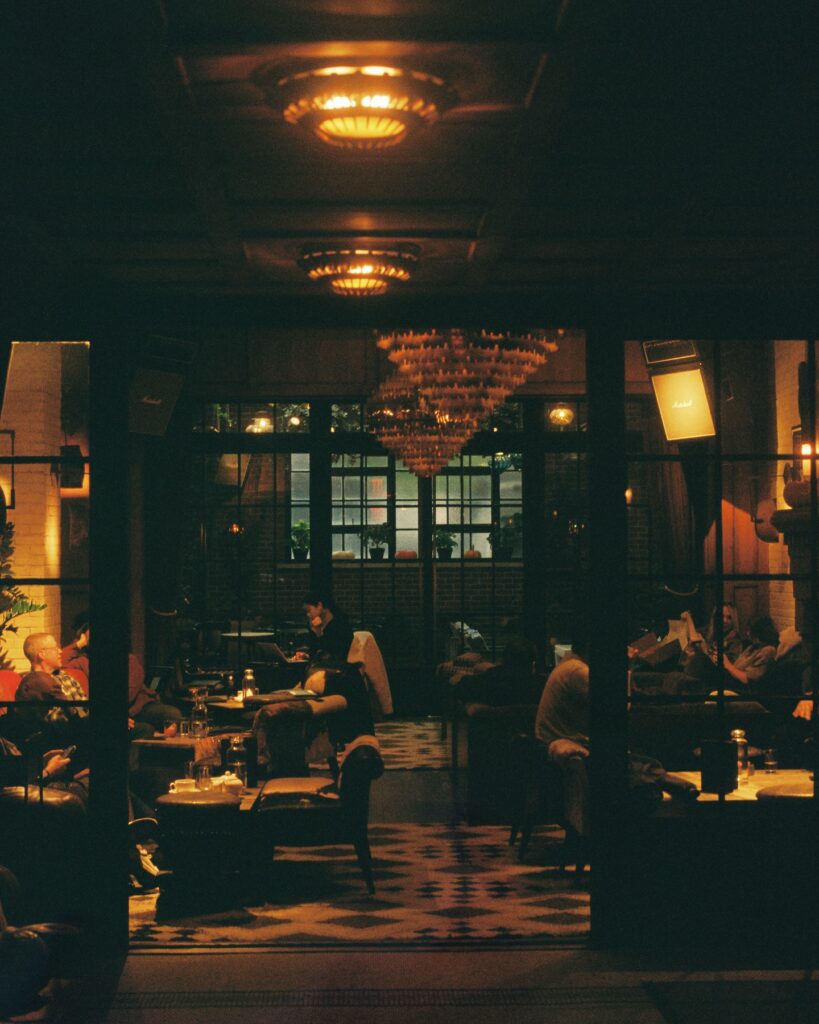 The Lobby Lounge at The Ludlow Hotel