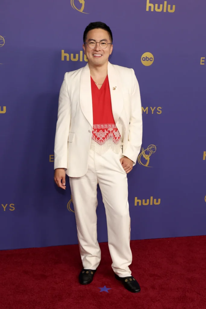 Bowen Yang in Bode at the Emmys 2024