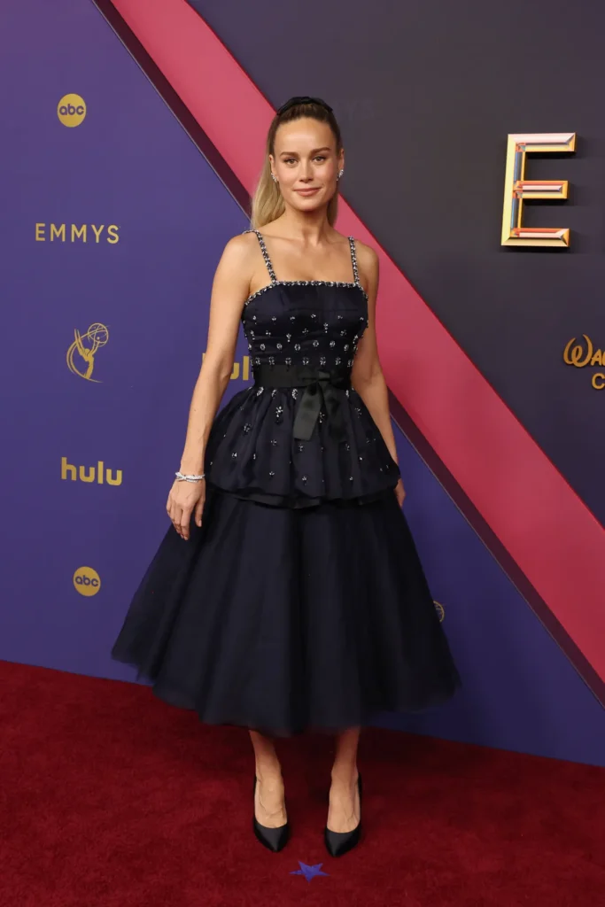 Brie Larson in Chanel at the Emmys 2024