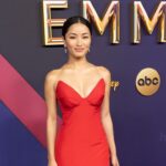 Anna Sawai in Vera Wang at the Emmys 2024