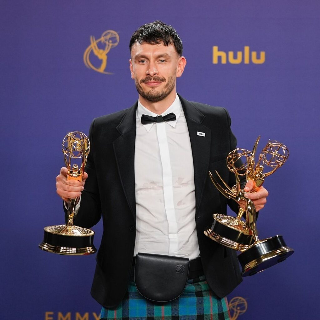 Richard Gadd in Loewe at the Emmys 2024