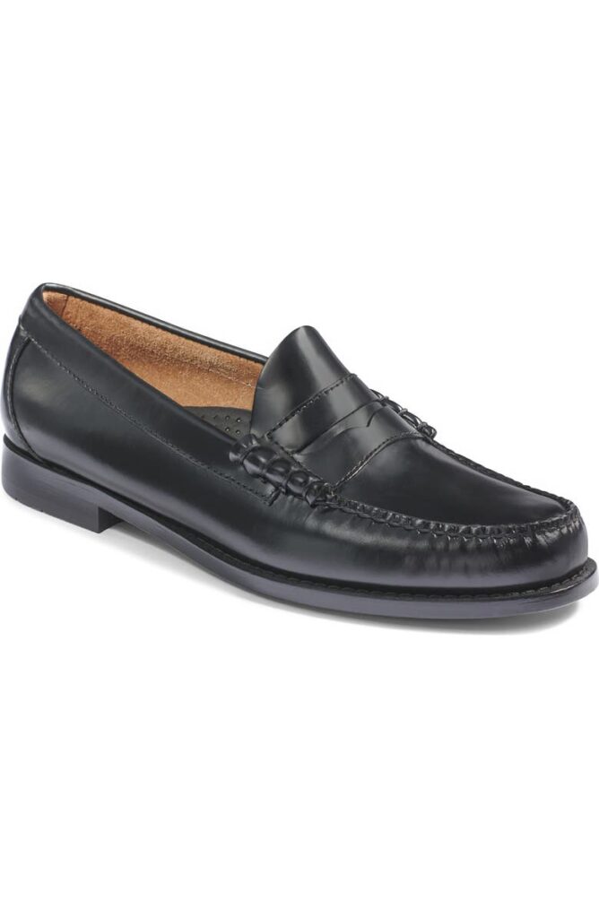 G.H. Bass Larson Leather Penny Loafers