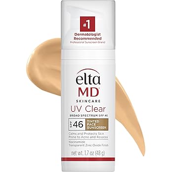 EltaMD UV Clear Tinted Facial Sunscreen Broad-Spectrum SPF 46