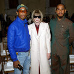 Pharrell Williams, Anna Wintour and Lewis Hamilton