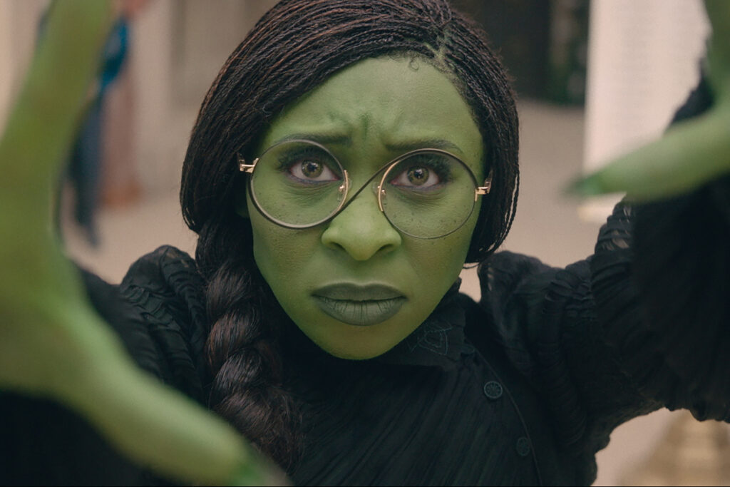 Cynthia Erivo as Elphaba in Wicked